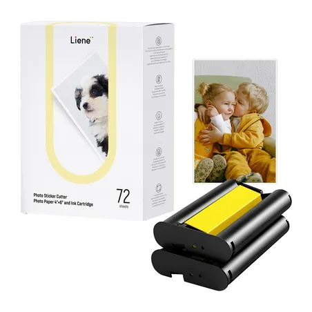 Liene PixCut 4x6" printer paper, 72 sheets